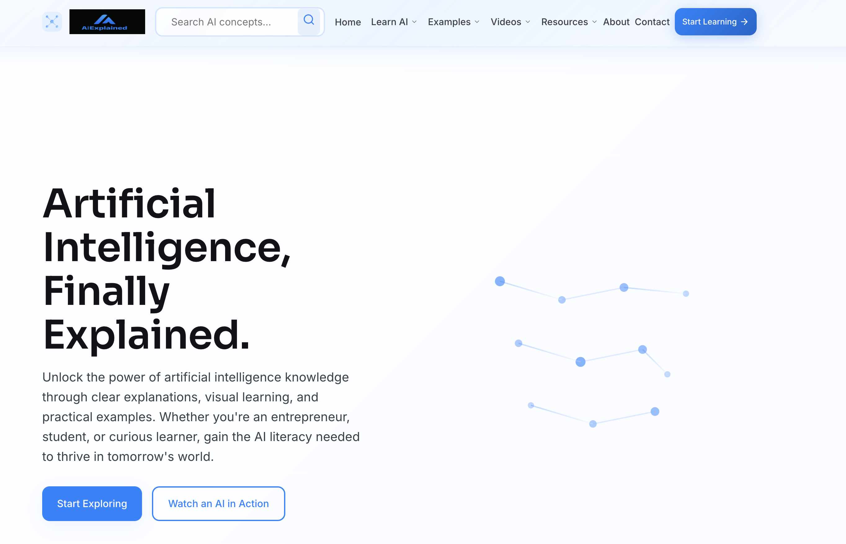 AIExplained.ai — site preview